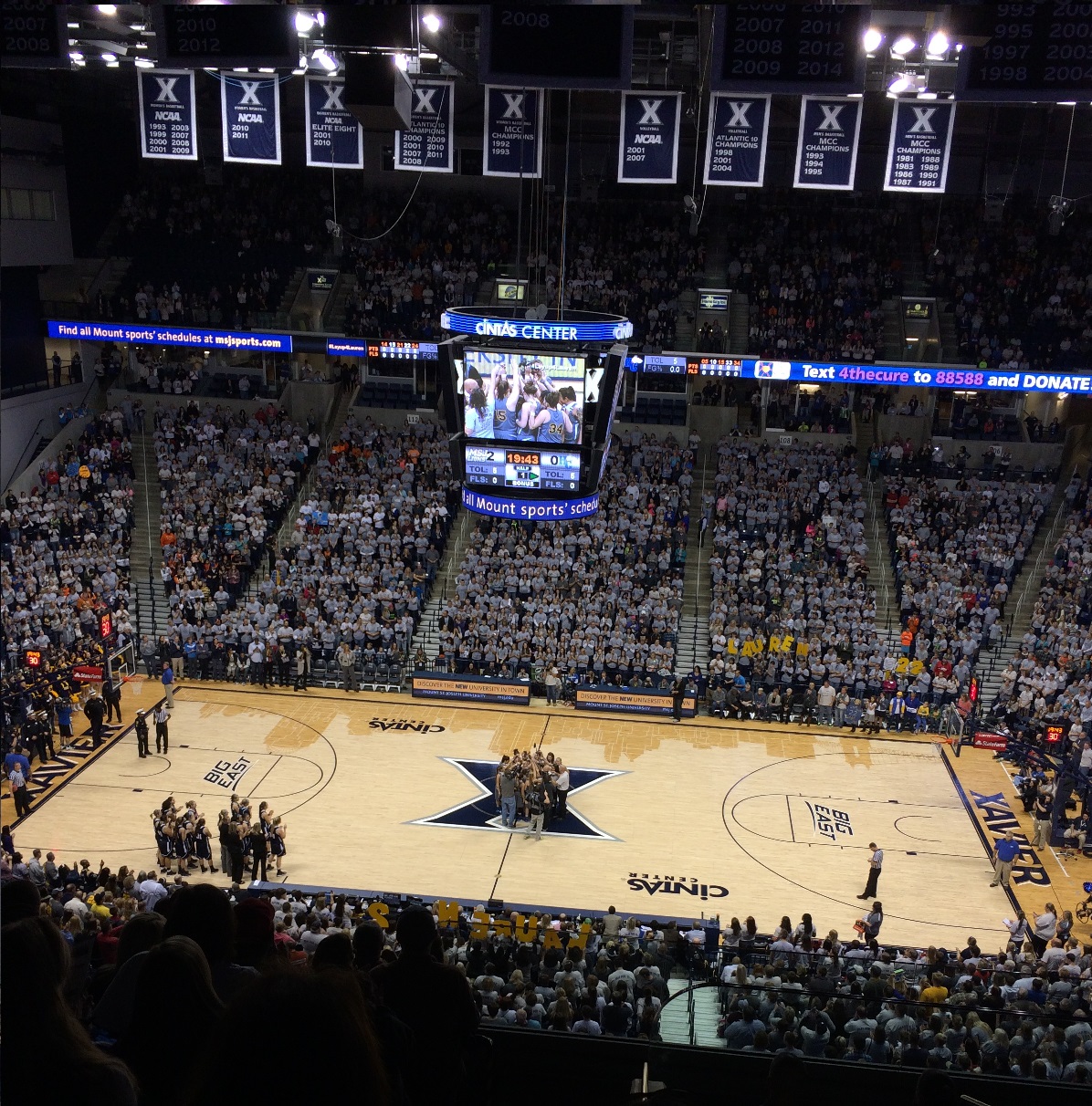 Xavier hosts Lauren Hill's first collegiate game